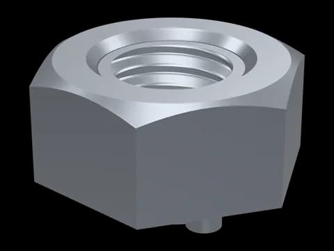 Hex Weld Nut DIN 929