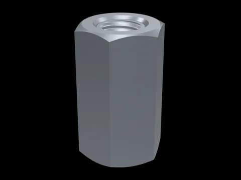 Hex Coupling Nut DIN 6334