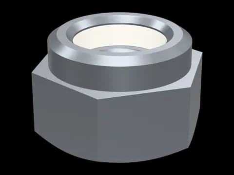 Nylon Insert Lock Nut Heavy Type DIN 982