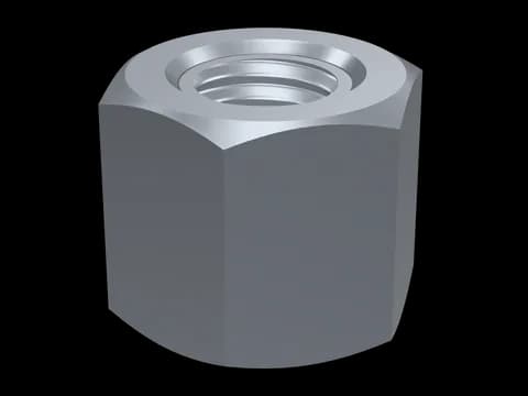 Trapezoidal Thread Hex Nut DIN 103