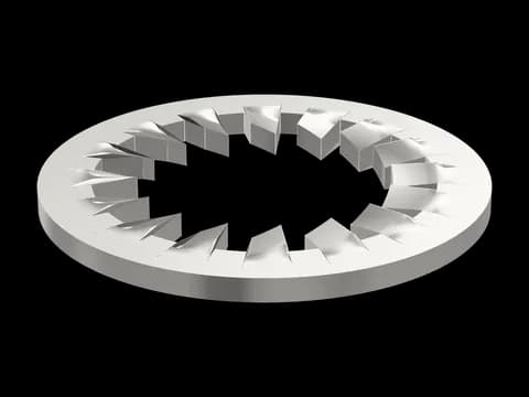 Internal Serrated Lock Washer DIN 6798J