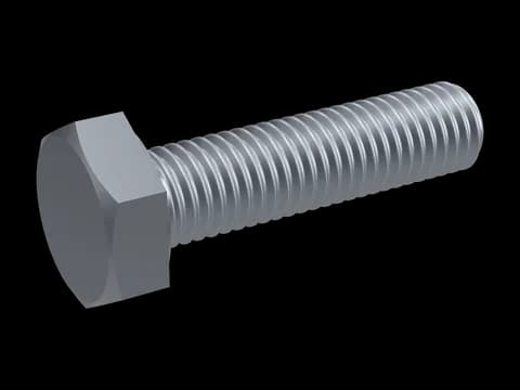 Hex Head Screw DIN 933 / ISO 4017