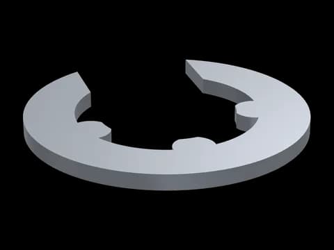 Retaining Washer for Shafts (E-Clip) DIN 6799