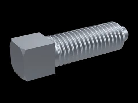 Square Head Bolt with Short Dog Point DIN 479