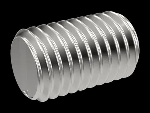 Slotted Set Screw Cup Point DIN 438