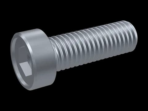 Low Head Socket Cap Screw with Pilot Recess DIN 6912