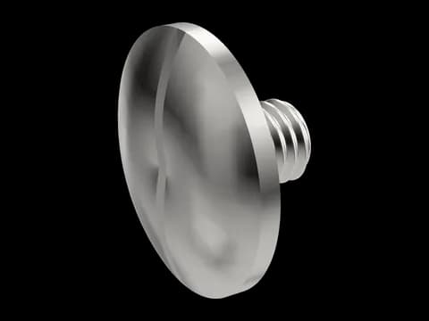 Slotted Pan Head Screw Large Head DIN 921