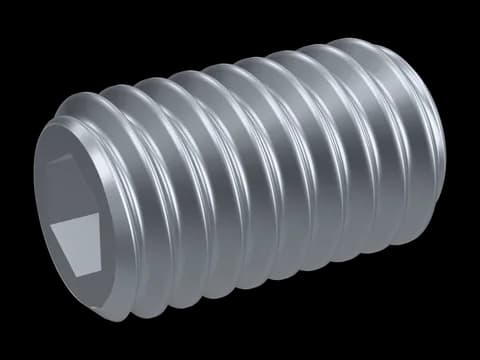 Socket Set Screw Flat Point ASME B18.3